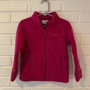 Columbia fleece jacket 4T